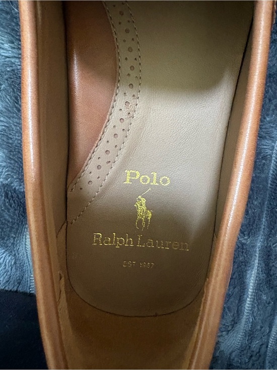 Polo by Ralph Lauren Tan Leather Penny Loafers main image 4